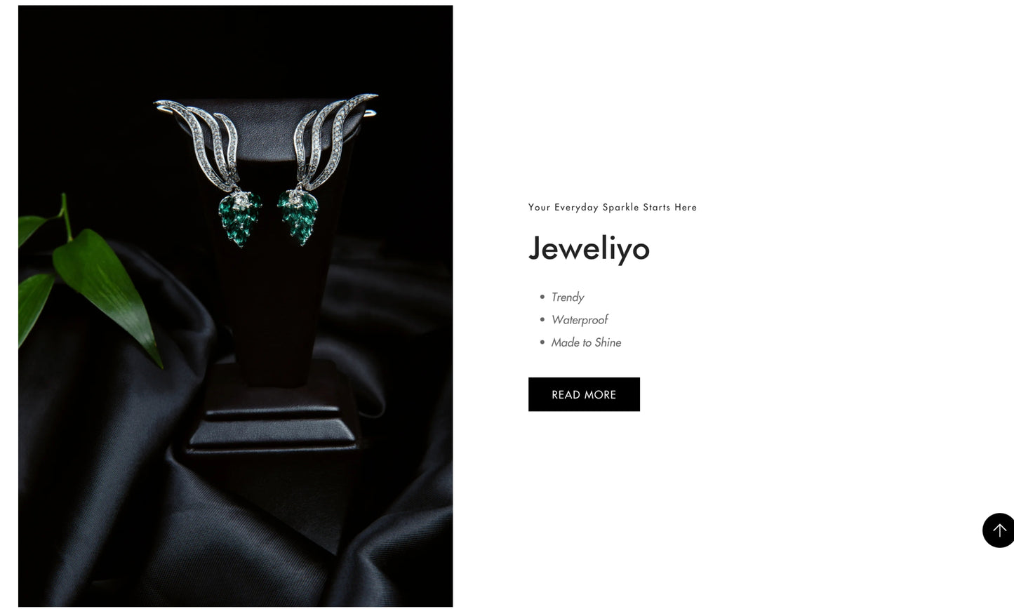 Startbereiter Shopify-Shop für eleganten Schmuck | Jeweliya (Standarddesign | Mehrere Produkte)