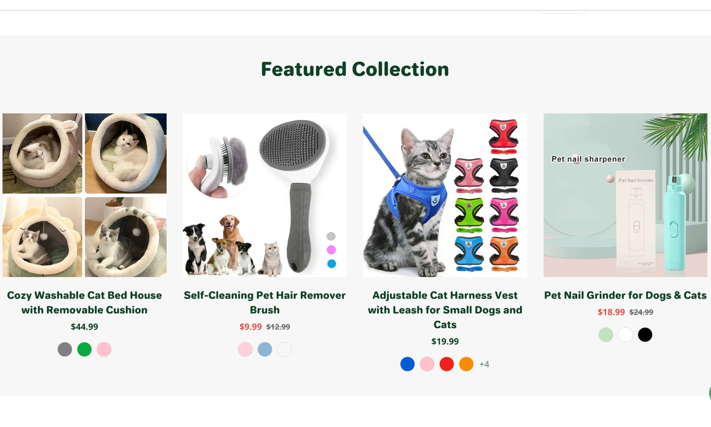 Pet's Path | Startbereiter E-Commerce-Shop für Haustiere und Lifestyle mit mehreren Produkten und Standardthema