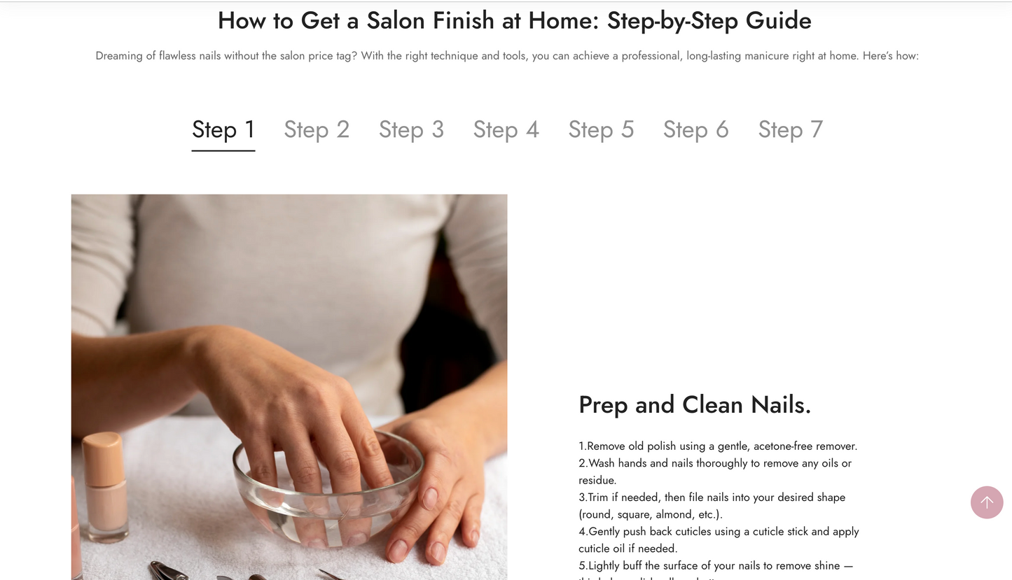 Startbereiter Nagellack- und Nagelpflege-Multiproduktshop | Standardthema | Beauty-Nische | Magic Nailz