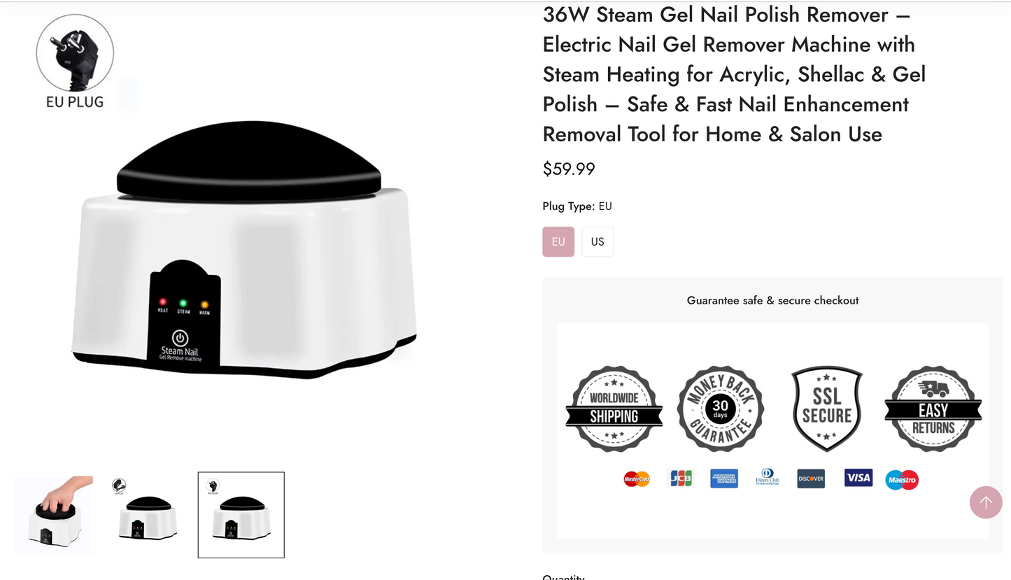 Startbereiter Nagellack- und Nagelpflege-Multiproduktshop | Standardthema | Beauty-Nische | Magic Nailz