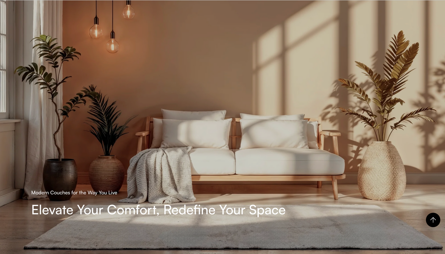 Startbereiter Sofa- und Couch-E-Commerce-Shop | Furnishore (Standarddesign | Wohnzimmer- und Gartenmöbel)