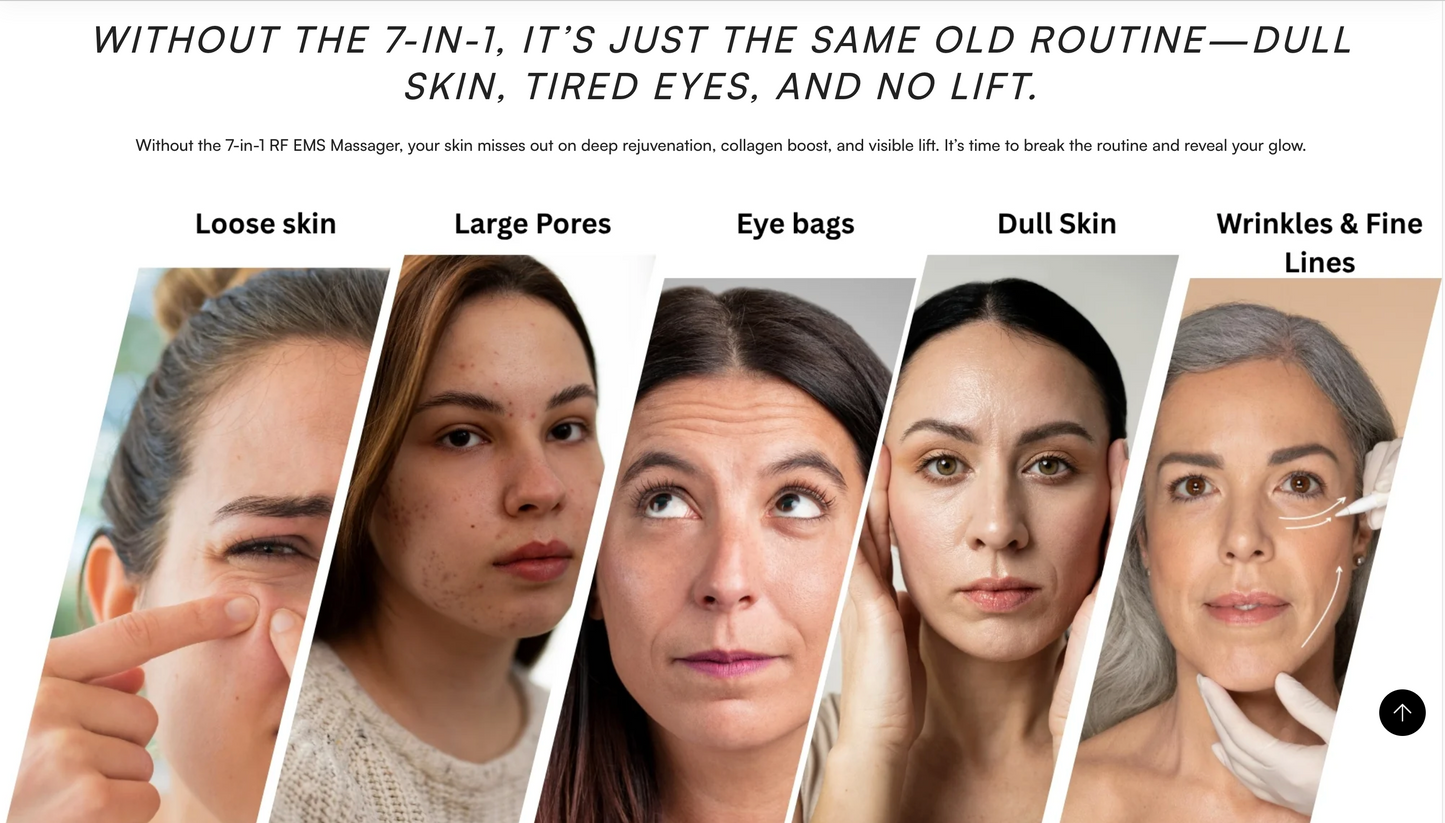 Facia Wand | Ready-to-Launch Beauty Tool Single Product Store