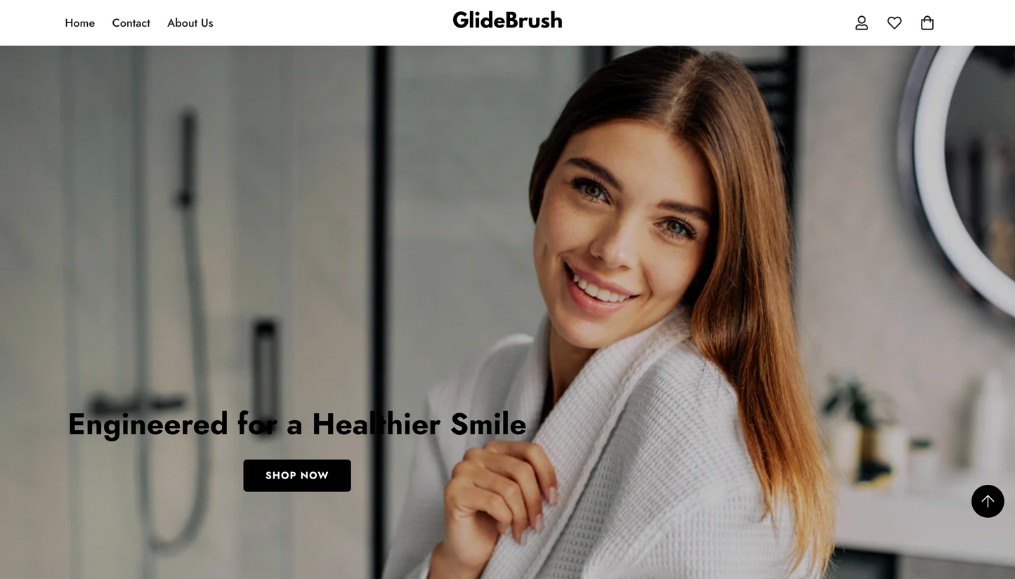 Glide Brush | Ready-to-Launch Single Product Store for Smart Electric Toothbrush