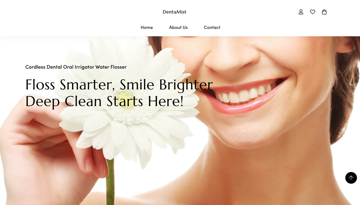 DenataMist | Ready-to-Launch Dental Water Flosser Single Product Store