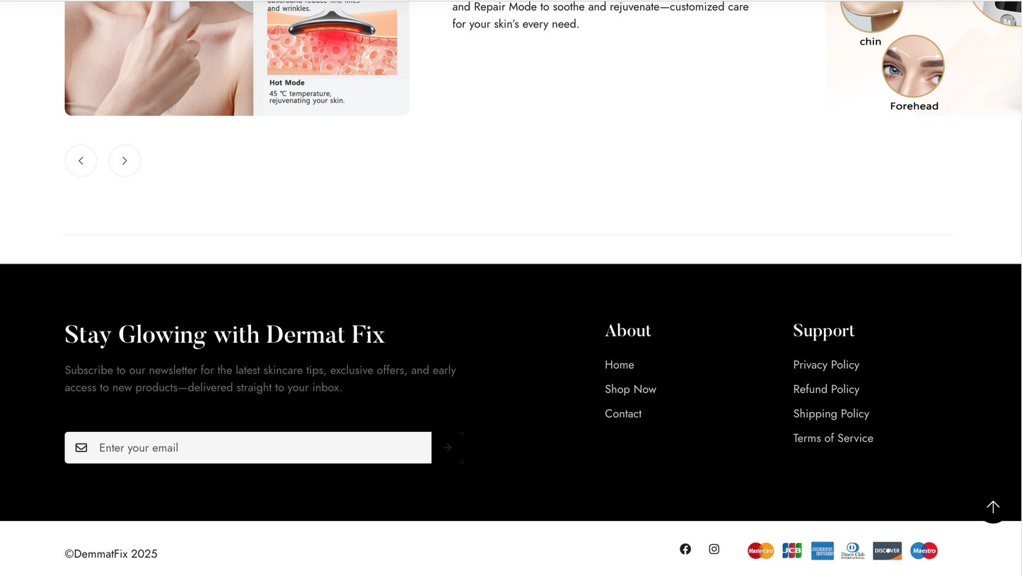DermatFix | Ready-to-Launch Beauty & Facial Care Single Product Store