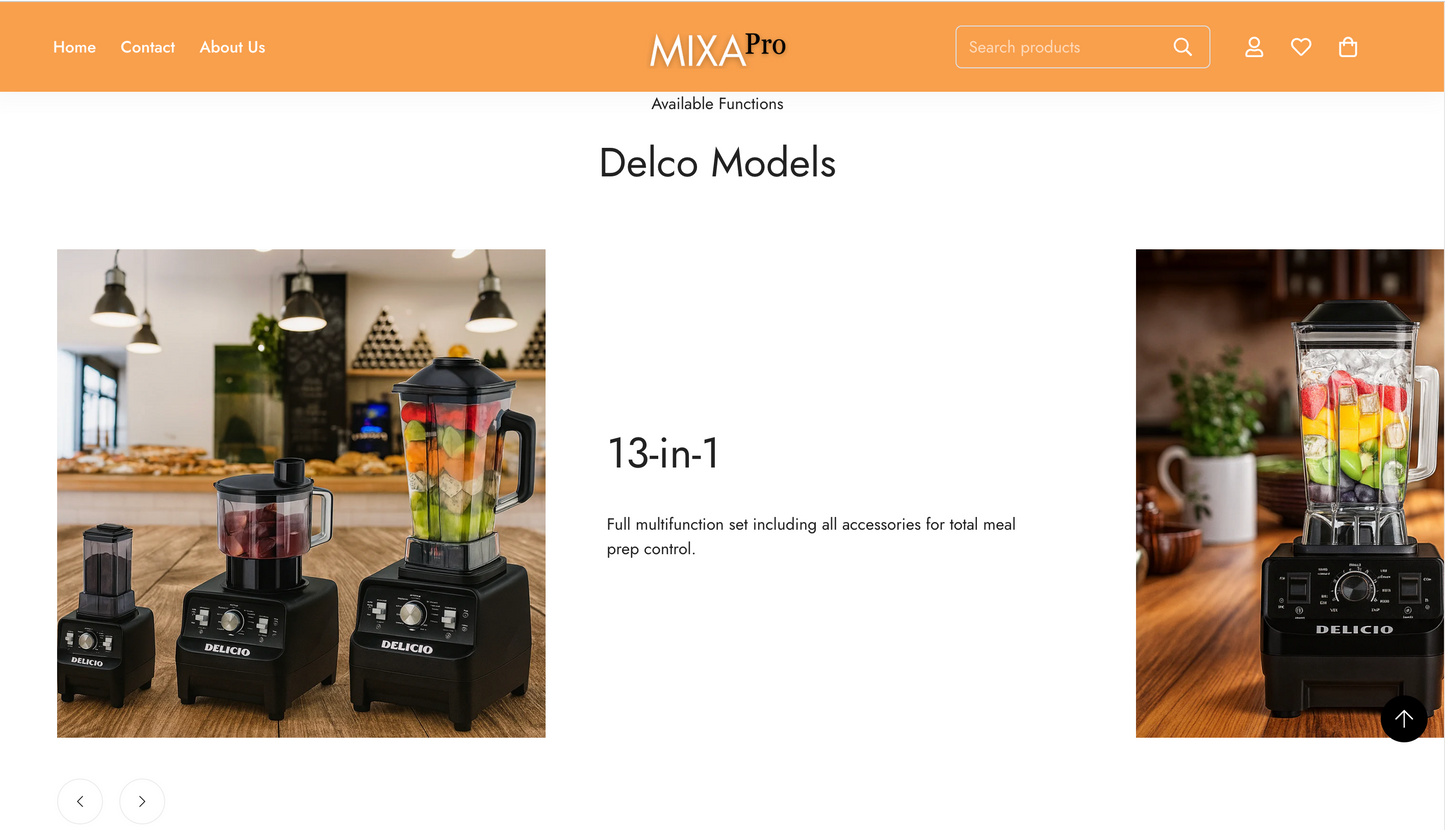 MixaPro | Ready-to-Launch Single Product Store for Food Processor