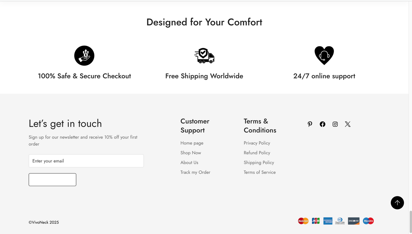 VivoNeck | Ready-to-Launch Single Product Store for Neck Massager
