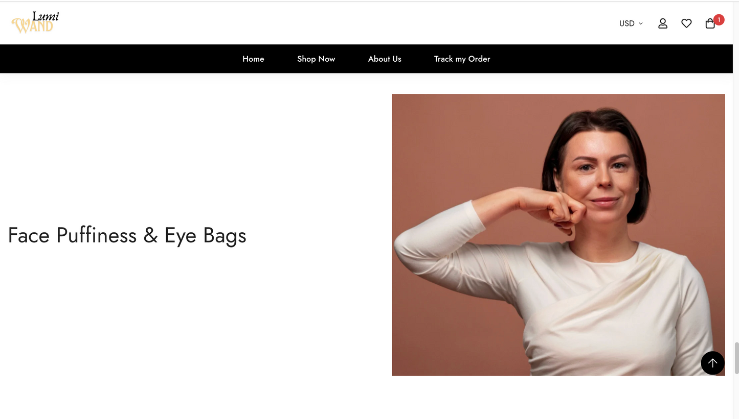 LumiWand | Ready-to-Launch Single Product Store for Skin Care Product