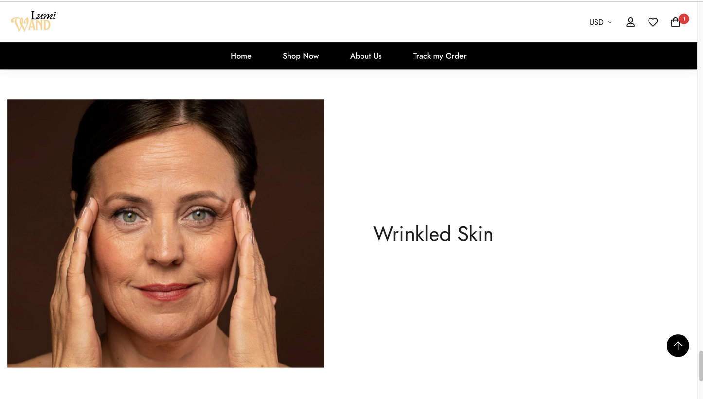 LumiWand | Ready-to-Launch Single Product Store for Skin Care Product
