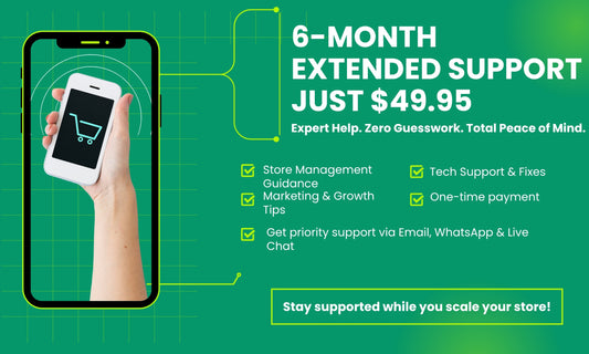 6-monatiger erweiterter Support-Service