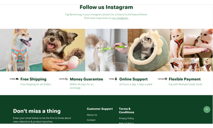 Pet's Path | Startbereiter E-Commerce-Shop für Haustiere und Lifestyle mit mehreren Produkten und Standardthema