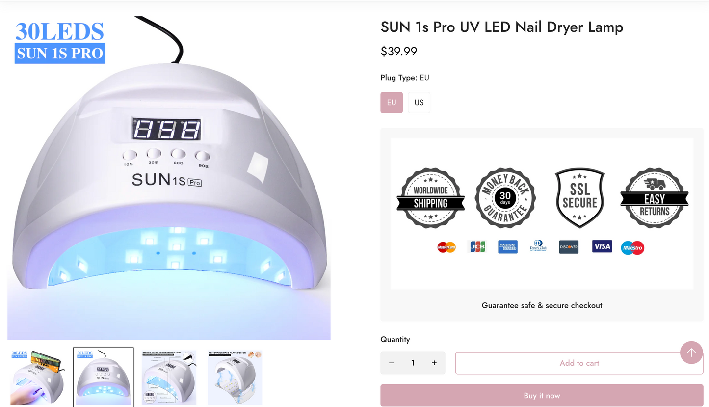 Startbereiter Nagellack- und Nagelpflege-Multiproduktshop | Standardthema | Beauty-Nische | Magic Nailz