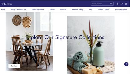 Shoppers Fantasy | Startbereiter Shopify-Shop mit mehreren Produkten | Standarddesign | Shop für allgemeine Produkte