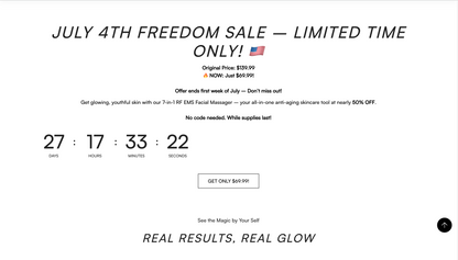 Facia Wand | Ready-to-Launch Beauty Tool Single Product Store