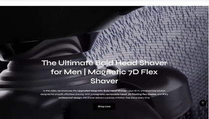 ShaverOne | Ready-to-Launch Head Shaver Single Product Store