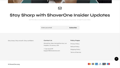 ShaverOne | Ready-to-Launch Head Shaver Single Product Store