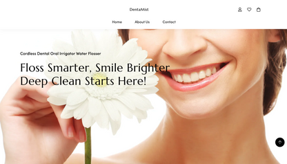 DenataMist | Ready-to-Launch Dental Water Flosser Single Product Store