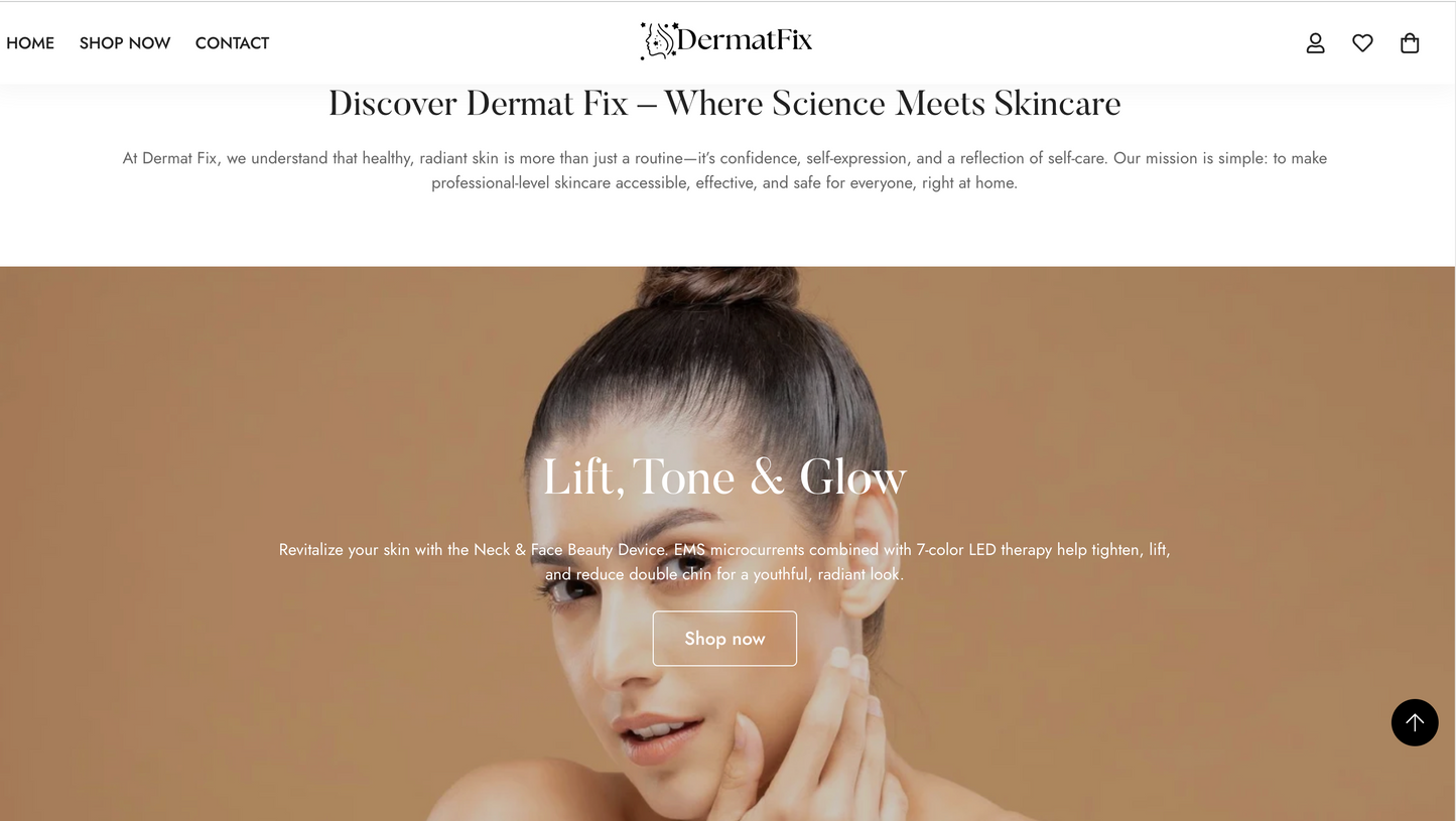 DermatFix | Ready-to-Launch Beauty & Facial Care Single Product Store