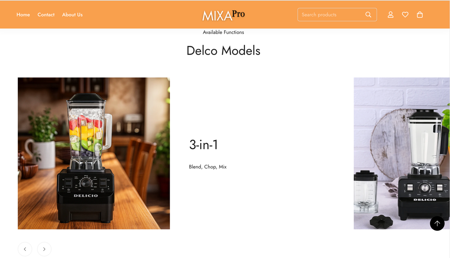 MixaPro | Ready-to-Launch Single Product Store for Food Processor