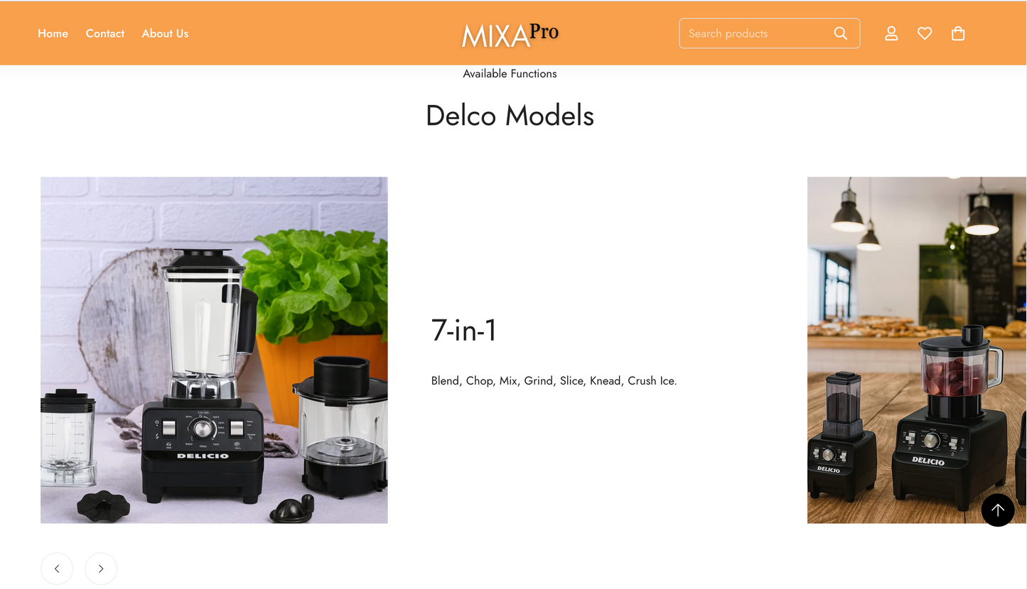 MixaPro | Ready-to-Launch Single Product Store for Food Processor