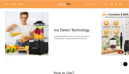 MixaPro | Ready-to-Launch Single Product Store for Food Processor