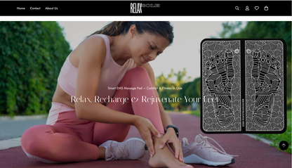 RelaxSole | Ready-to-Launch Single Product Store for EMS Foot Massager