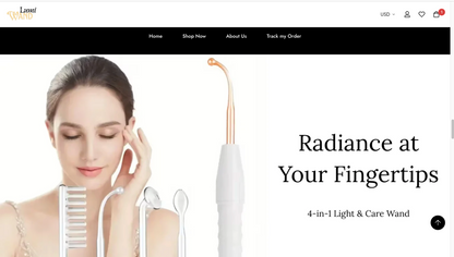 LumiWand | Ready-to-Launch Single Product Store for Skin Care Product