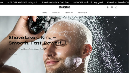 ShaverOne | Ready-to-Launch Head Shaver Single Product Store