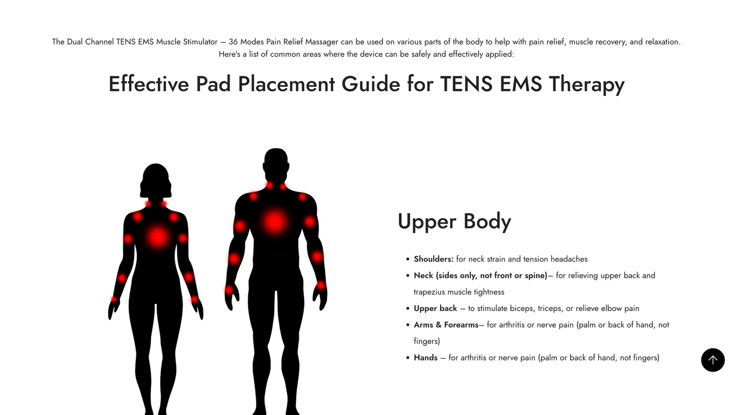 TherapiStar | Ready-to-Launch Single Product Store for TENS EMS Muscle Stimulator