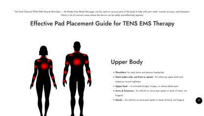 TherapiStar | Ready-to-Launch Single Product Store for TENS EMS Muscle Stimulator